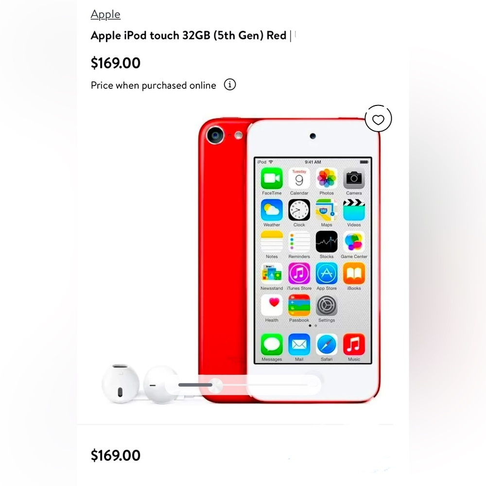 iPod touch 5th Gen, 32 GB